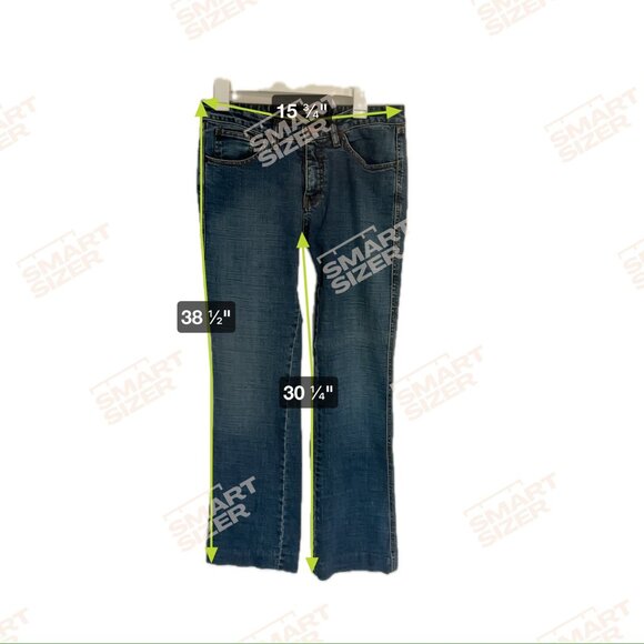 Sergio Valente Womens 512W Blue Bootcut Jeans Size 30 - Picture 5 of 6